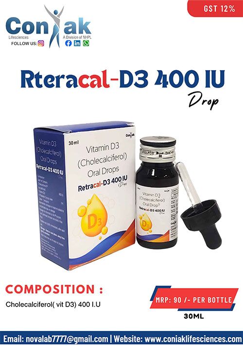 RTERACAL-D3 400 IU