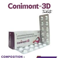 Montekulast Sodium 10mg+Levocetrizine 5mg+Ambroxol 75mg SR tab