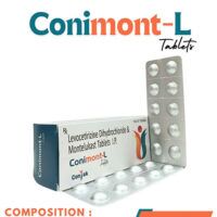 Montelukast Sodium 10mg+Levocetrizine 5mg tab