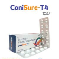 Etoricoxib 60 mg + Thiocolchicoside 4 mg Tablet