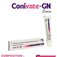 Beclomethasone Dipropionate 0.025% +Neomycin Sulphate0.5% +Clotrimazole 1% Cream