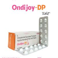 Doxylamine succinate 10mg+Pyridoxine 10mg+Folic acid 2.5mg tab
