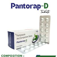 Pantoprazole 40mg+Domperidone 10mg Tab