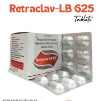 Amoxycillin 500mg+Pottasum Clavulanate 125mg tab+Lacti Acid Bacillus IH 60 Million Spores