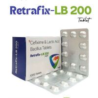 Cefixime 200mg + Lactic Acid Bacillus 60 Millon Spores