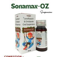 Levofloxacin 125mg+Ornidazole 125mg(Monocartoon)