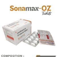 Levofloxacin 250mg +Ornidazole 500mg tablets
